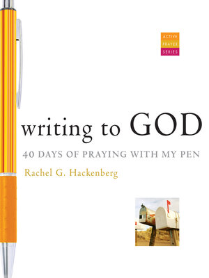 cover image of Writing to God